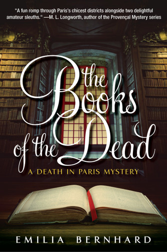 The Books of the Dead (A Death in Paris Mystery) book cover by Emilia Bernhard
