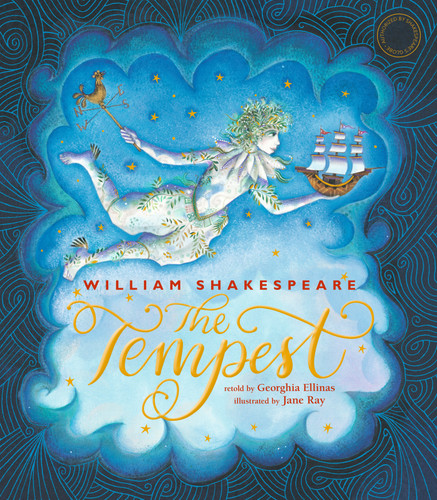 William Shakespeare's The Tempest book cover by Georghia Ellinas