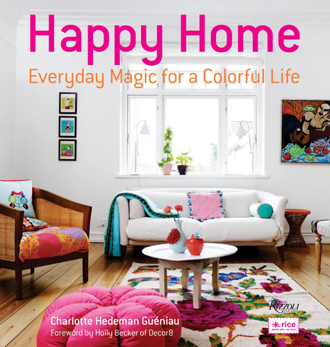 Happy Home: Everyday Magic for a Colorful Life book cover by Charlotte Hedeman Gueniau