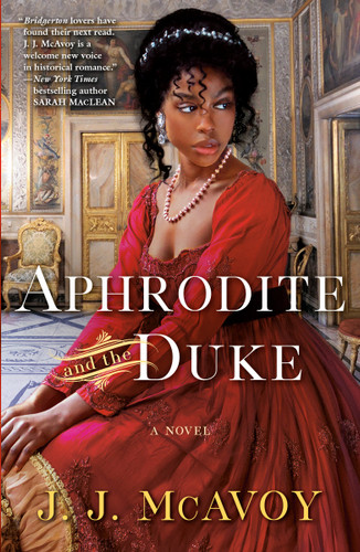 Aphrodite and the Duke: A Novel (The DuBells) book cover by J.J. McAvoy