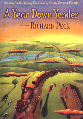 A Year Down Yonder book cover by Richard Peck