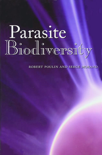 Parasite Biodiversity book cover by Robert Poulin, Serge Morand