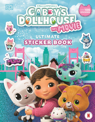 Gabby's Dollhouse Ultimate Sticker Book (Ultimate Sticker Book) book cover by DK