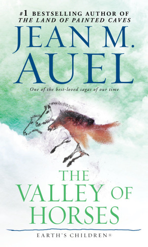 The Valley of Horses: Earth's Children, Book Two (Earth's Children) book cover by Jean M. Auel