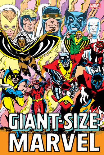 Giant-Size Marvel Omnibus Dave Cockrum Cover book cover by Len Wein, Marvel Various