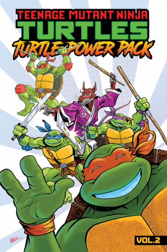 Teenage Mutant Ninja Turtles: Turtle Power Pack, Vol. 2 book cover by Caleb Goellner, Matthew Manning
