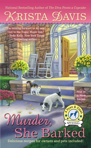 Murder, She Barked: A Paws & Claws Mystery (A Paws & Claws Mystery) book cover by Krista Davis