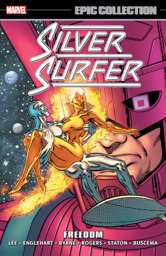Silver Surfer Epic Collection: Freedom [New Printing] book cover by John Byrne, Marvel Various