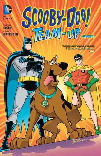 Scooby-Doo Team-Up book cover by Sholly Fisch