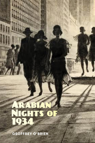 Arabian Nights of 1934 book cover by Geoffrey O'Brien