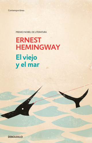 El viejo y el mar / The Old Man and the Sea book cover by Ernest Hemingway