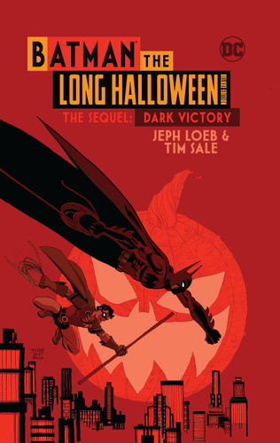 Batman The Long Halloween Deluxe Edition The Sequel: Dark Victory book cover by Jeph Loeb
