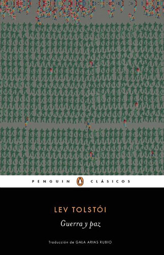 Guerra y paz / War and Peace book cover by Lev Tolstoi