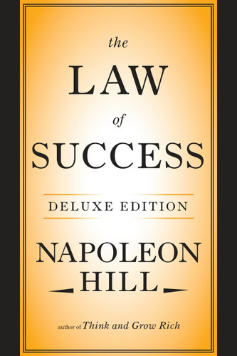 The Law of Success Deluxe Edition book cover by Napoleon Hill