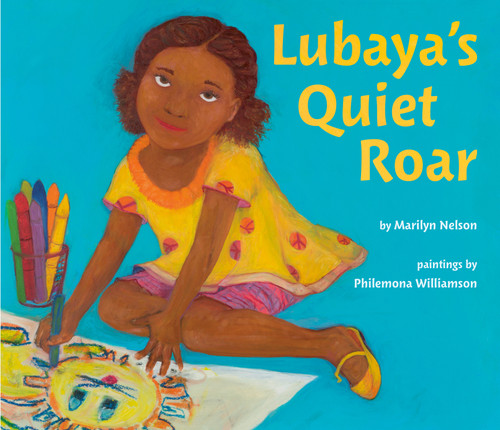 Lubaya's Quiet Roar book cover by Marilyn Nelson