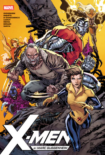 X-Men By Marc Guggenheim Omnibus Ken Lashley Cover book cover by Marc Guggenheim, Marvel Various