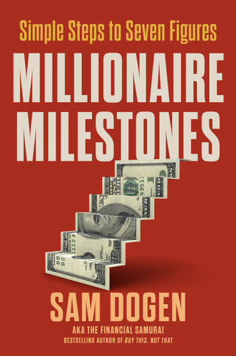 Millionaire Milestones: Simple Steps to Seven Figures book cover by Sam Dogen