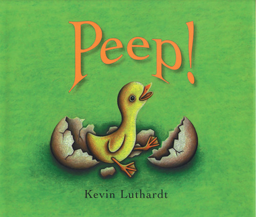 Peep! book cover by Kevin Luthardt