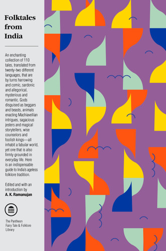 Folktales from India (The Pantheon Fairy Tale and Folklore Library) book cover by A.K. Ramanujan