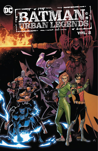 Batman: Urban Legends Vol. 2 book cover by Dan Watters