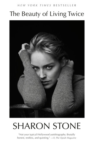 The Beauty of Living Twice book cover by Sharon Stone
