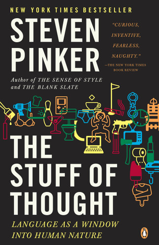 The Stuff of Thought: Language as a Window into Human Nature book cover by Steven Pinker