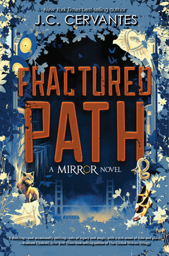 Fractured Path-The Mirror, Book 3 (The Mirror) book cover by J.C. Cervantes