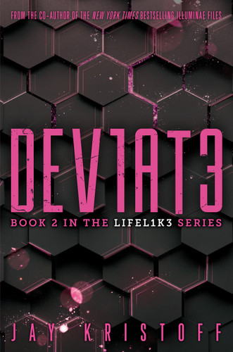 DEV1AT3 (Deviate) (LIFEL1K3) book cover by Jay Kristoff
