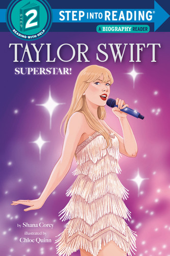 Taylor Swift: Superstar! (Step into Reading, Step 2) book cover by Shana Corey