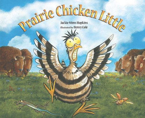Prairie Chicken Little book cover by Jackie Mims Hopkins
