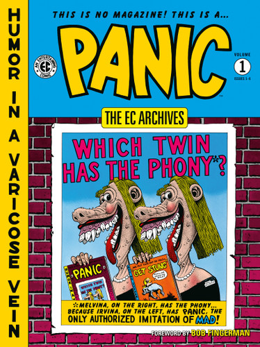 The EC Archives: Panic Volume 1 (EC Archives) book cover by Al Feldstein, Nick Meglin