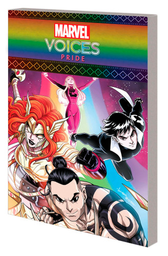 Marvel's Voices: Pride book cover by Luciano Vecchio, Marvel Various