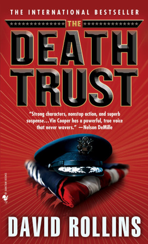The Death Trust (Vin Cooper) book cover by David Rollins