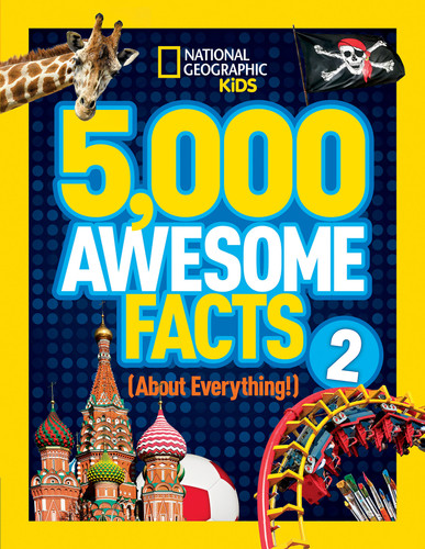 5,000 Awesome Facts (About Everything!) 2 (5,000 Awesome Facts) book cover by National Geographic Kids