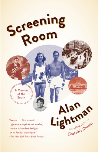 Screening Room: A Memoir of the South book cover by Alan Lightman