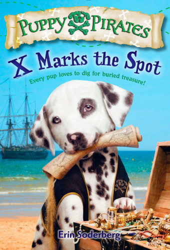 Puppy Pirates #2: X Marks the Spot (Puppy Pirates) book cover by Erin Soderberg