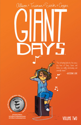 Giant Days Vol. 2 (Giant Days) book cover by John Allison