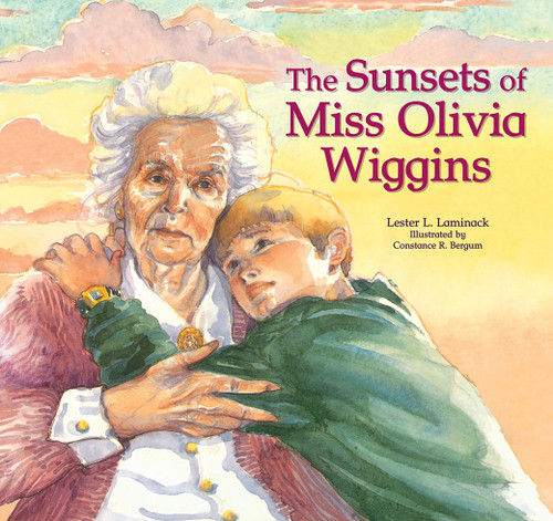 The Sunsets of Miss Olivia Wiggins book cover by Lester L. Laminack