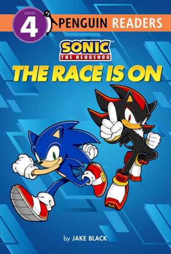 Sonic the Hedgehog: The Race Is On (Sonic the Hedgehog) book cover by Jake Black