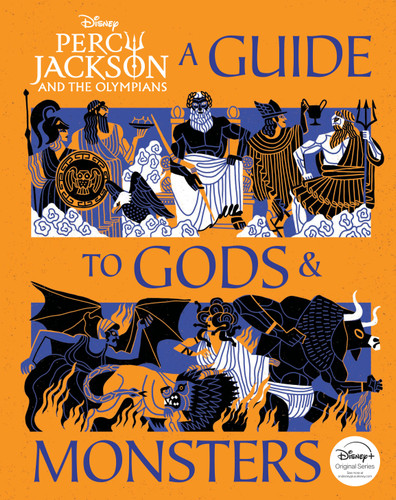 Percy Jackson and the Olympians: A Guide to Gods & Monsters (Percy Jackson & the Olympians) book cover by Peters True Stephanie