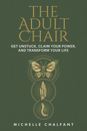 The Adult Chair: Get Unstuck, Claim Your Power, and Transform Your Life book cover by Michelle Chalfant