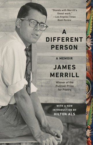 A Different Person: A Memoir book cover by James Merrill, Hilton Als