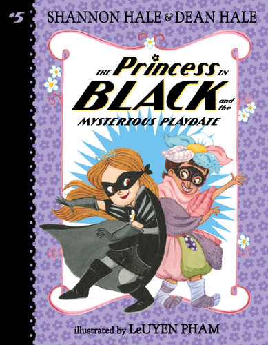The Princess in Black and the Mysterious Playdate (Princess in Black) book cover by Shannon Hale, Dean Hale