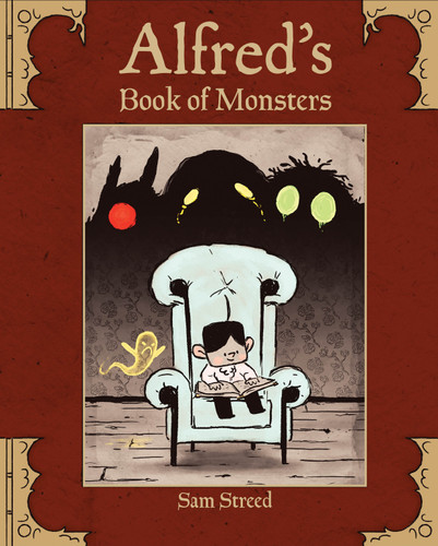 Alfred's Book of Monsters book cover by Sam Streed