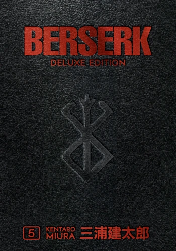 Berserk Deluxe Volume 5 book cover by Kentaro Miura