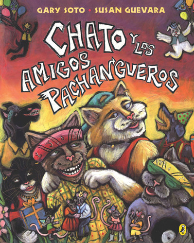 Chato y los amigos pachangueros book cover by Gary Soto