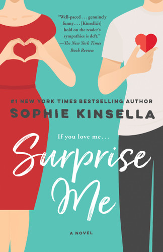 Surprise Me: A Novel book cover by Sophie Kinsella