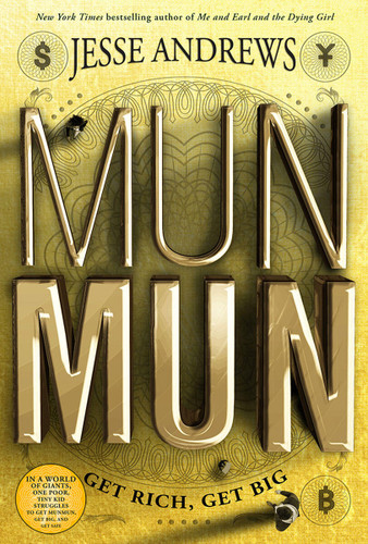 Munmun book cover by Jesse Andrews
