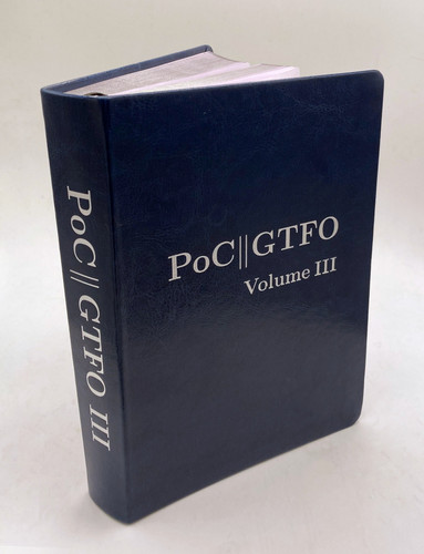 PoC or GTFO, Volume 3 book cover by Manul Laphroaig