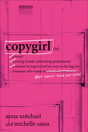 Copygirl book cover by Anna Mitchael, Michelle Sassa